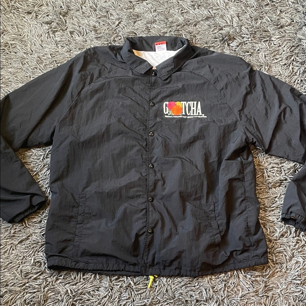 Gotcha Black floral Men's Jacket size XL